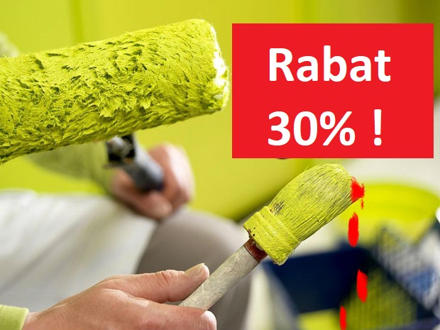 Malowanie rabat 30%